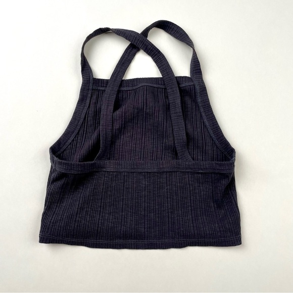 American Eagle Outfitters grey Halter Tank Top - Picture 2 of 3